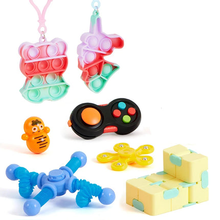 36 Pcs Party Favors for Kids, Popular Fidget Toys Pack, Goodie Bags Fillers for Kids Birthday Party, Prizes in Bulk for School