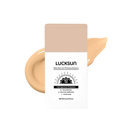 Daily Glow Tinted Sunscreen SPF40 50ml - 3-in-1 Moisturizing Sun Protection with Tone Adapt Technology for Natural Coverage