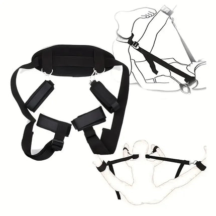 Durable BDSM Bondage Kit Sex Toys for Women Adut Bed Games Handcuffs Ankle Cuffs Leather Whip Erotic Accessories Sexulaes Toy 18