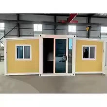 Detachable Portable Flat Pack Container Cabin Luxury Prefab Home Quick Assemble Steel Design Mobile Prefabricated House