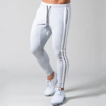 Customizable Skinny Pants Men Running Cotton Track Pants
