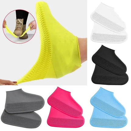 Rain Shoe Covers Waterproof Covers for Shoes Protector Cover Boots Gear Household Merchandises Home Garden