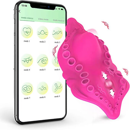 Wireless APP Vibrator Silicone Monster Dildo Wearable Vagina Dilator Octopus Tentacle Animal Penis Sex Toys For Women Tool 18+