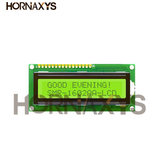 LCD1602+I2C Module Blue / Yellow Green Screen 16x2 Character LCD Display PCF8574T PCF8574 IIC I2C Interface 5V