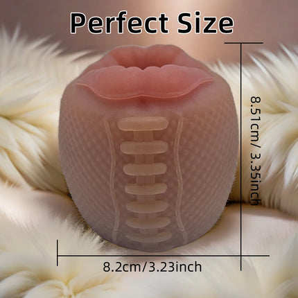 Men's Aircraft Cup Male Masturbator Oral Vaginal Masturbation Soft Real Vagina  Pocket Pussy Adult Sex Toys for Men Blowjob
