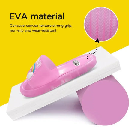 Children's Boys Girls Slippers Cartoon Unicorn Animal Prints Shoes Lighted Fashion Cute Shoes Bathroom Kids Toddler Slippers