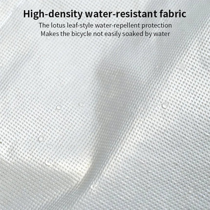 TOSUOD Waterproof Bike Cover with UV Protection, Outdoor All Weather Bicycle Cover for MTB Road Bike Rain Dust Prevention