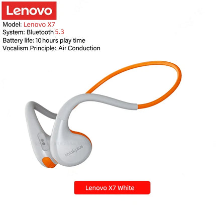 Lenovo X3 Pro Bone Conduction Earphones Bluetooth 5.3 Hifi Ear-hook Wireless Headset With Mic Waterproof Earbud X4 X7 headphones
