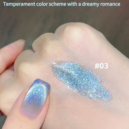 MIANEL 12ML 2026 New Tyndall Cat Eye Gel Nail Polish Flash Whitening Small Light Bulb Crystal Nail Polish Pink Nails 1-5pcs