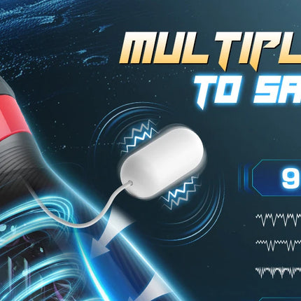 Male Masturbator 9 Sucking Vibrating Modes Blowjob Sex Toys App Control Penis Pump 3D Textured Sleeve Pocket Pussy for 18+ Men