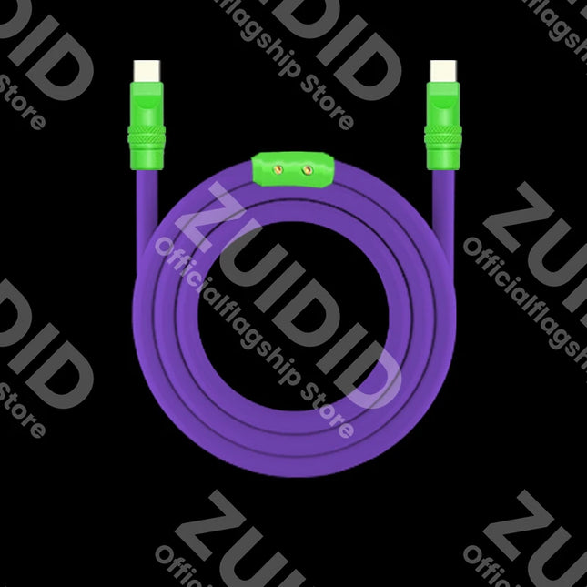 Liquid Silicone 240W USB C To Type C Fast Charging Cable Customized USB Type C Data Cord For IPhone 16 15 MacBook iPad Samsung