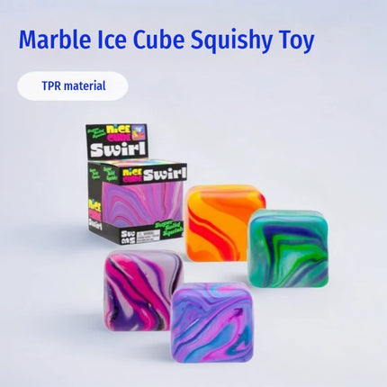 【Spot】2026 New Hot Needoh Snowflake Ice Cube Malt Sugar Squishy Blind Box Stress Relief Slow Rebound Anti-Anxiety Squeeze Toy