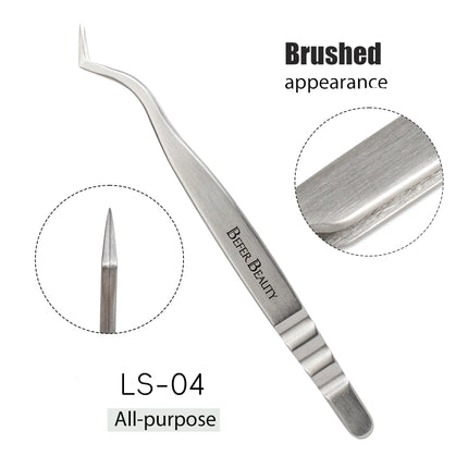 Anti-Static Tweezers Eyelash Extension Professional High Precision Volume Tweezer Stainless Steel Tweezers Antislip Makeup Tool