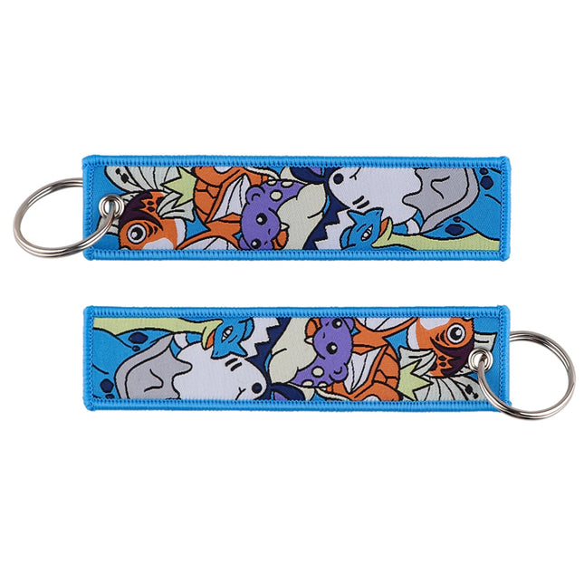 Anime Keychain Cute Gengar Key Tags For Cars Keyring Bags Keys Holder for Women Men Cartoon Cosplay Accessories Toys Gift