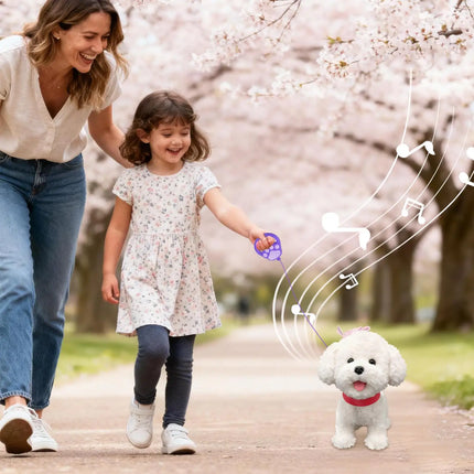 Simulation Electronic PetDog Toy Walking Interactive Dog Plush Doll Toys Touch Sensing Ai Robot Dog With Voice Mimic Gift