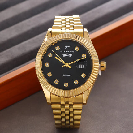 Men's Sport Wristwatches Casual Simple Fashion Calendar Week Quartz Watch Male Watches Reloj for Christmas New Year Gifts
