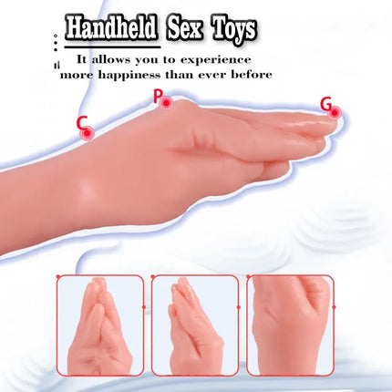 New Fist Hand Anal Plug butt plug Vaginal Butt Dilator Men Anus Expander Big Dildo Female Masturbator Sex Toy 18 Adult For Women