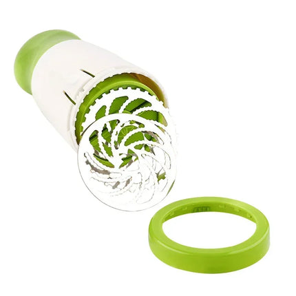 Manual Vegetable & Pepper Grinder Stainless Steel Herb Chopper Kitchen Gadget