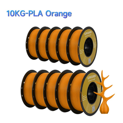 10KG PLA PETG TPU Filament 1.75mm Dimensional Accuracy+/-0.03mm No Bubble High Quality Multicolor 3D Printer Filament