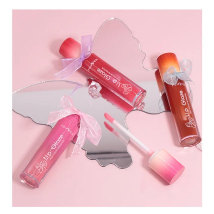 Mirror Lip Color Set, Moisturizing Lip Gloss Gift Box, A Cute Gift for Others