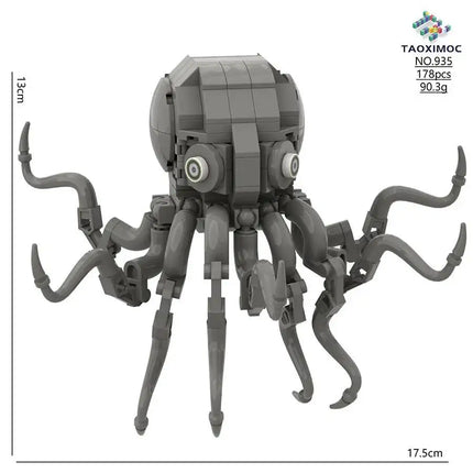 2026 New Subnautica Building Blocks Bloop Sea Monster El Gran Maja The Sea Eater Chost Leviathan Subnautica Bricks Toy Fans Gift