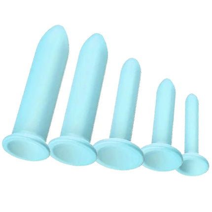 Soft Silicone Training Set with Strong Suction Base, Multi-Size XS–XL, Silicone material Flexible Material for Adults
