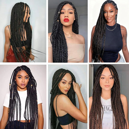 Braiding Hair Pre Stretched 3X Braid 26 Inch Ombre Braiding Hair Blonde Synthetic Fake Hair Extensions for Crochet Twist Women