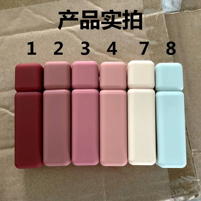10-50pcs Empty 5ml Lip Gloss Tube Lip Color Bottle Rubbery Paint Frosted Lip Tint Cosmetic Container High-end Lipstick Packaging