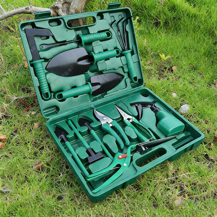 12pcs Gardening Tool Set Garden Tools Included Shovels, Rakes, Hoes, Pruners, Watering Can Gardening Tools For Home Gardening