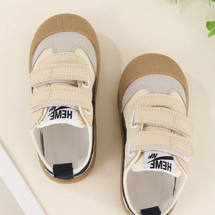 Spring and Autumn 2024 New Korean version of indoor girls canvas shoes soft-soled children's baby toddler shoes children's shoes