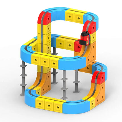 Plastic Magnetic Tracks Train Smooth Steady Driving Anti-gravity Magnetic Train Diecast Toy Intelligent Toy Railway Track Toys