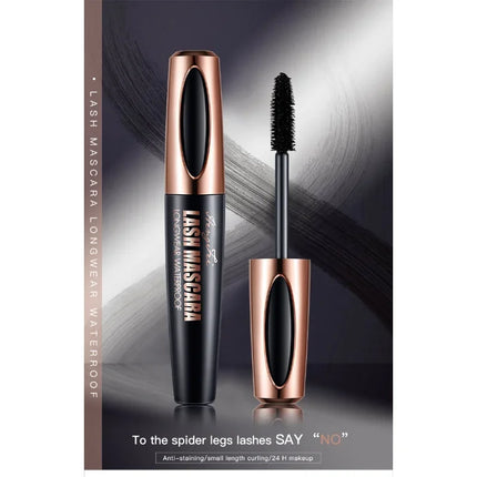 Waterproof Anti-sweat Mascara Lengthens Eyelashes Extension Black Thick Eye Lashes Makeup Cosmetic Makeup Brushes Eye