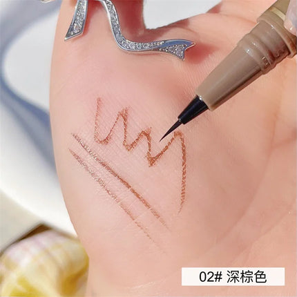 Liquid Eyebrow Pencil Waterproof Eyebrow Pen 0.005MM Ultra Thin Head Eyebrow Pen Sweatproof Eye Eyebrown Eyebrow Enhancers