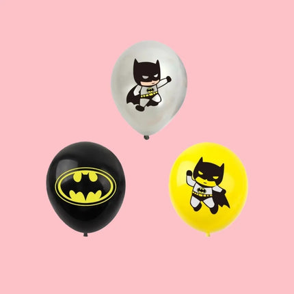 BeastKingdom Batman Anime Cartoon Birthday Party Decoration High Color Value Banner Flag Balloon Set Holiday Atmosphere Dress Up