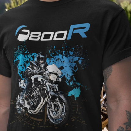 24@EY B.MW F 800 R T Shirt Middleweight Roadster Motorcycle Tee Parallel Twin Rider Graphic Top For B.MW Motorrad Fans Urban Fun