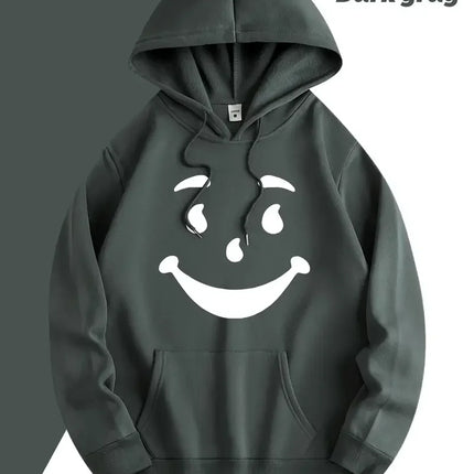 KOURRTER Men's Geometric Pattern Eye and Handprint Flower Hoodie Casual Hoodie Hoodie Youth Handsome Hoodie Autumn/Winter Fashio