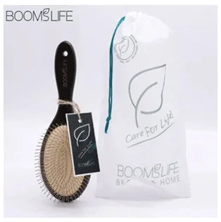 Bamboo Hair Brush Women Styling Hair Comb Hairbrush Wide Teeth Bamboo Combs for Hair Smooth  Massage Scalp Brush Barber Comb