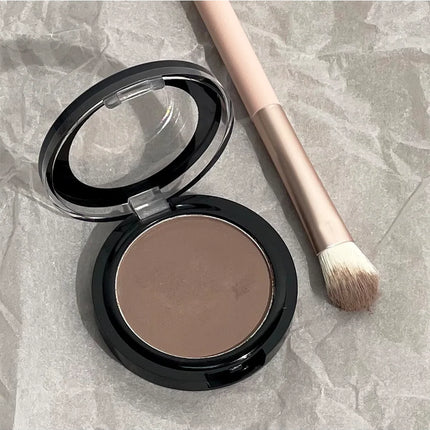 3D Nose Shadow Matte Cement Gray White Face Contouring Press Powder Natural Brightening Highlighter Face Bronzer Contour Makeup