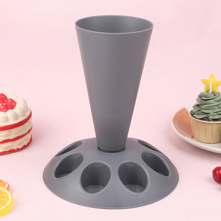 Piping Bags Rack Pastry Bags Holder For Easy Filling Icing Piping Bags Stand Nozzle Decorating Tips Stand For Baking Accessories