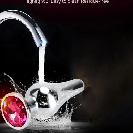 Mini Sexy Metal Wear Outside Stainless Steel Anal Plug Dilator Adult Couple Masturbator Alternative Butt Plug For Men Women Gay