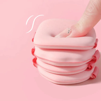 GUOXIAONIU 5 Shapes Powder Foundation Puff Mini Sponge Blending Applicator Details Makeup Puff Tools Wet Dry Dual Use