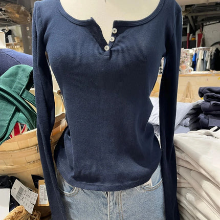 Pink Striped Slim Long Sleeve Tees Women Spring Casual Cotton O-neck Tshirt New Tops Clothes Sweet Cute  Vintage T-shirts Y2K