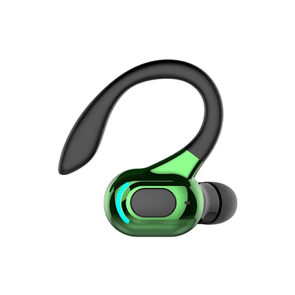 New Bluetooth Business Wireless Headphone Ear-Hook Mini HIFI Bass Single Ear Earphone With Mic Earbuds Sport Game Drive Headset