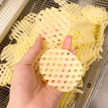 Potato Slicer Potato Net Format Wipe Wave Net Flower Knife Household Accessories Convenient
