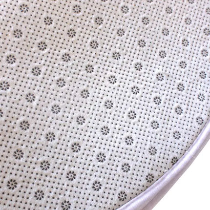 Custom Logo Mat Circle Carpet Anti-Slip Round Area Rug Large for Home Living Room Bedroom Decor Chair Drum Rug Chair Doormat