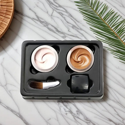 Two-color tattoo concealer waterproof and sweat-proof to cover birthmarks and scars long-lasting concealer foundation cream
