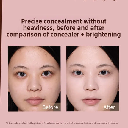 FLOWER KNOWS THE SWEETIE BEAR 4-Color Concealer Brighten Palette Covering Dark Circles Full Coverage Contouring Foundation