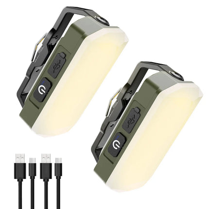 Portable Outdoor Camping Lantern Super Long Battery Life Rechargeable Emergency Light Strong Magnet Work Light for Repair