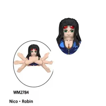 Japanese Anime Action Toy Doll Model WM6187 WM6188 WM6189 WM6191 For Children Series Character