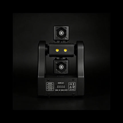 LittleDragonfly Stage Light with Laser DMX512 Sound Activated Auto-Run Master/Slave RGB Laser Strobe Effect for DJ Disco Party